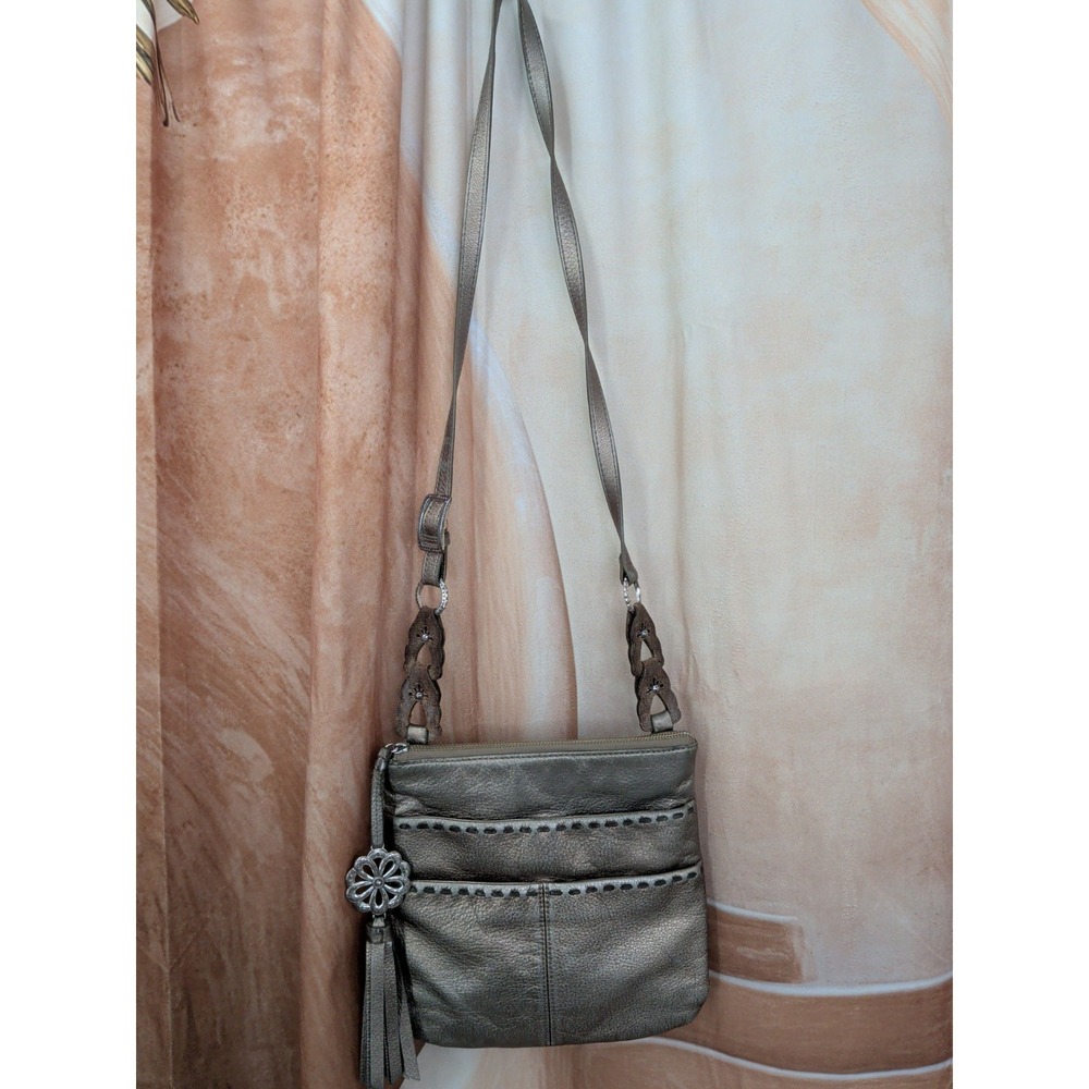 Brighton Koda Leather Messenger Bag